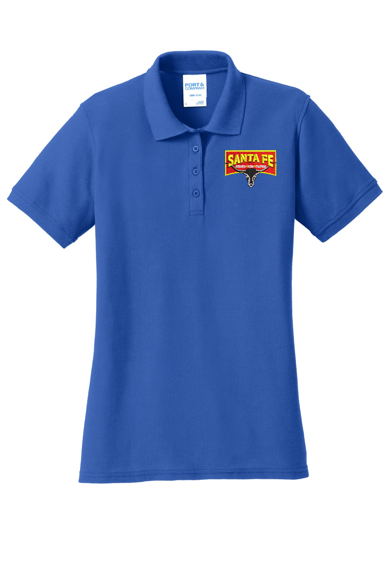 Santa Fe Women's Core Blend Pique Polo LKP155