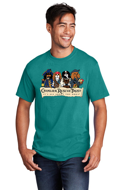 Cavalier Rescue - Port & Company - Core Cotton Tee. PC54