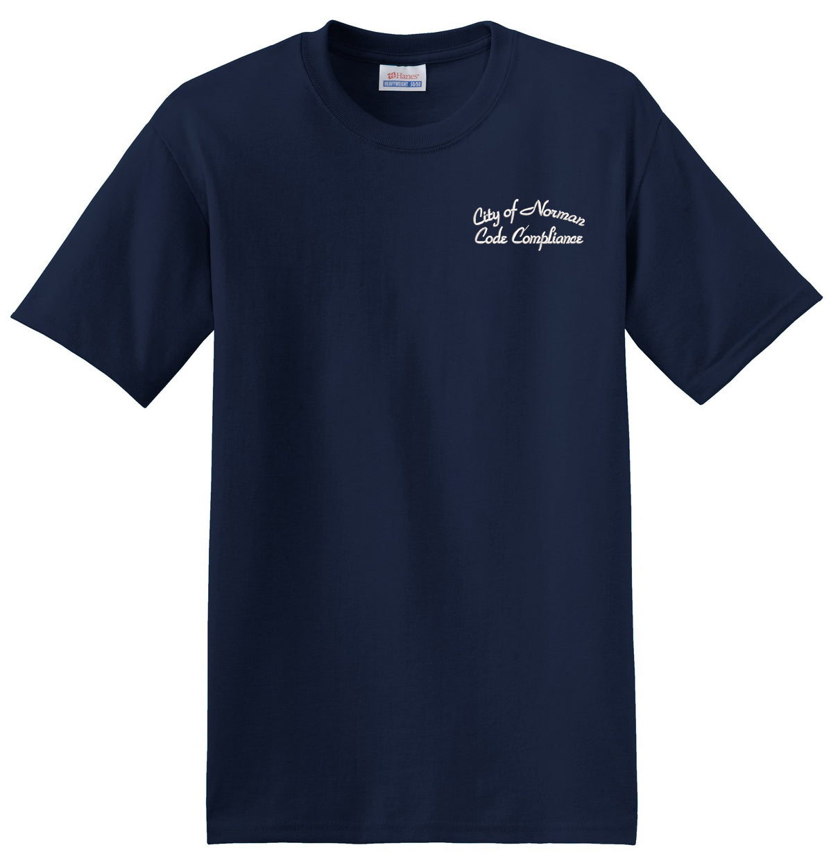 City of Norman - Code Compliance - Hanes - EcoSmart 50/50 Cotton/Poly T-Shirt. 5170