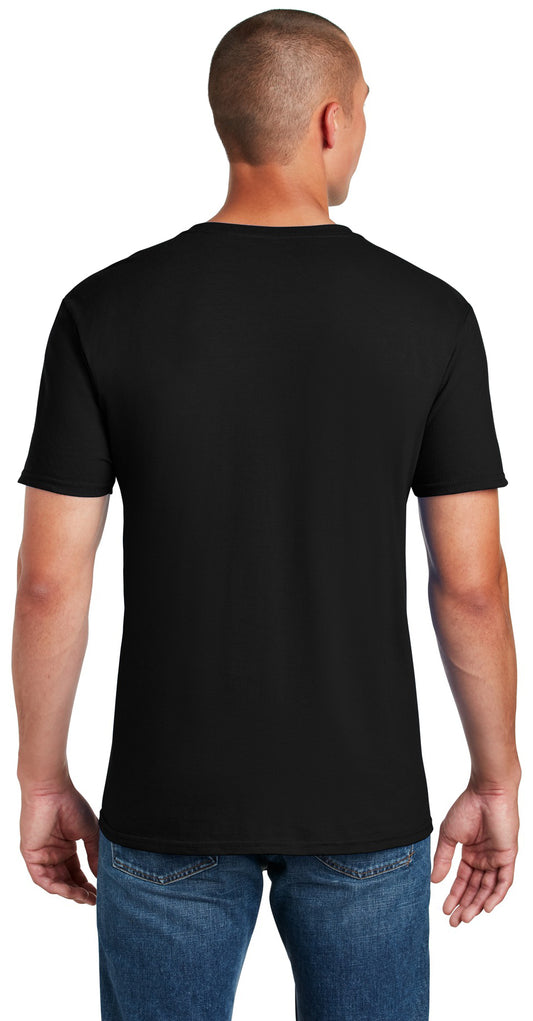 Stealth Baseball - Strikethrough - Gildan Softstyle® T-Shirt. 64000