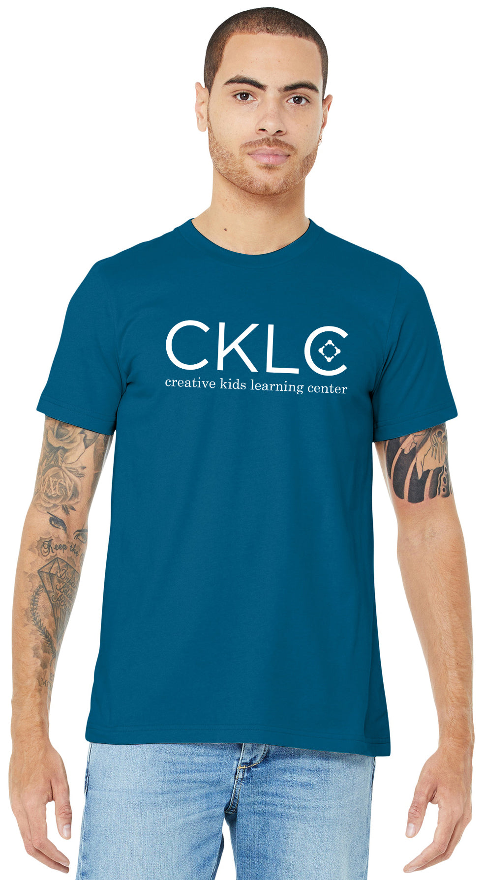 CKLC - BELLA+CANVAS Unisex Jersey Short Sleeve Tee. - BC3001 - Deep Teal