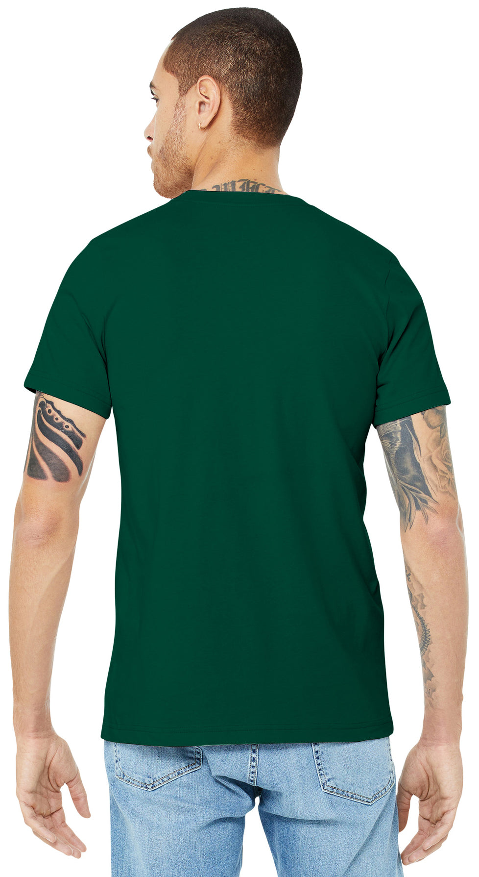 CKLC - BELLA+CANVAS Unisex Jersey Short Sleeve Tee. - BC3001 - Evergreen