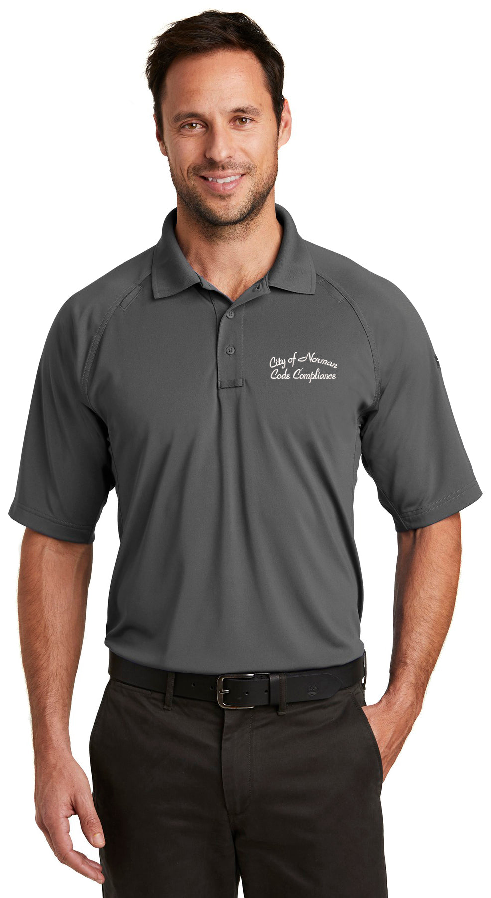 City of Norman - Code Compliance - CornerStone Select Lightweight Snag-Proof Tactical Polo. CS420