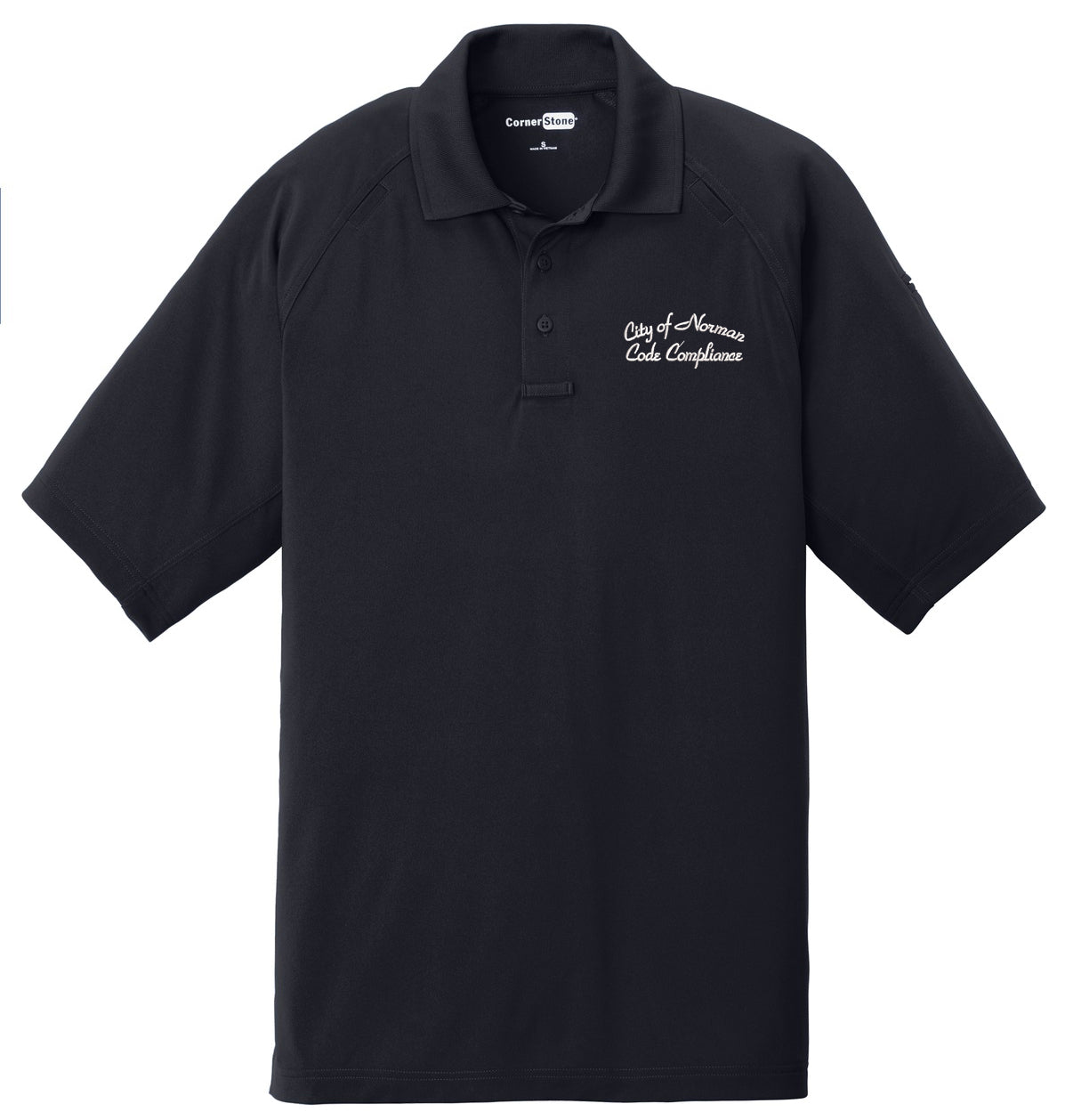 City of Norman - Code Compliance - CornerStone Select Lightweight Snag-Proof Tactical Polo. CS420