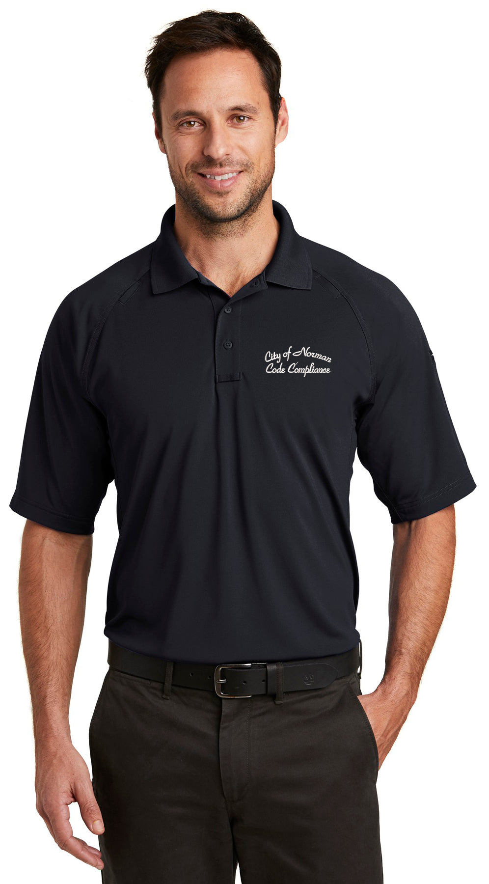 City of Norman - Code Compliance - CornerStone Select Lightweight Snag-Proof Tactical Polo. CS420