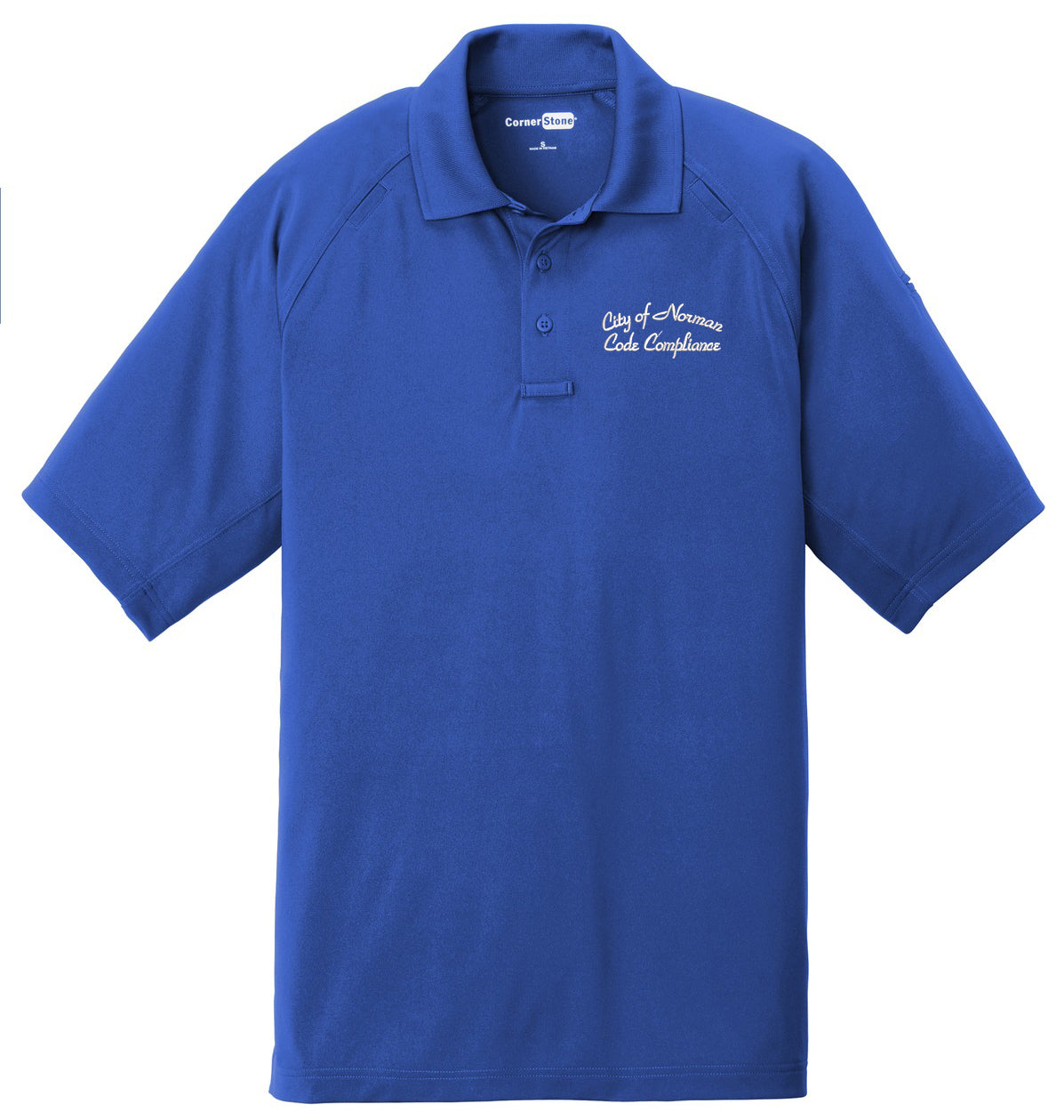 City of Norman - Code Compliance - CornerStone Select Lightweight Snag-Proof Tactical Polo. CS420