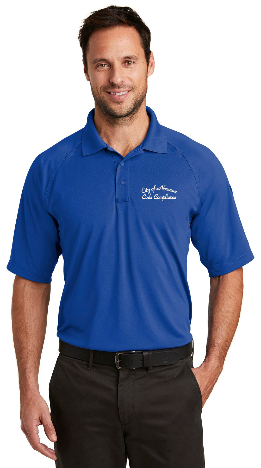 City of Norman - Code Compliance - CornerStone Select Lightweight Snag-Proof Tactical Polo. CS420