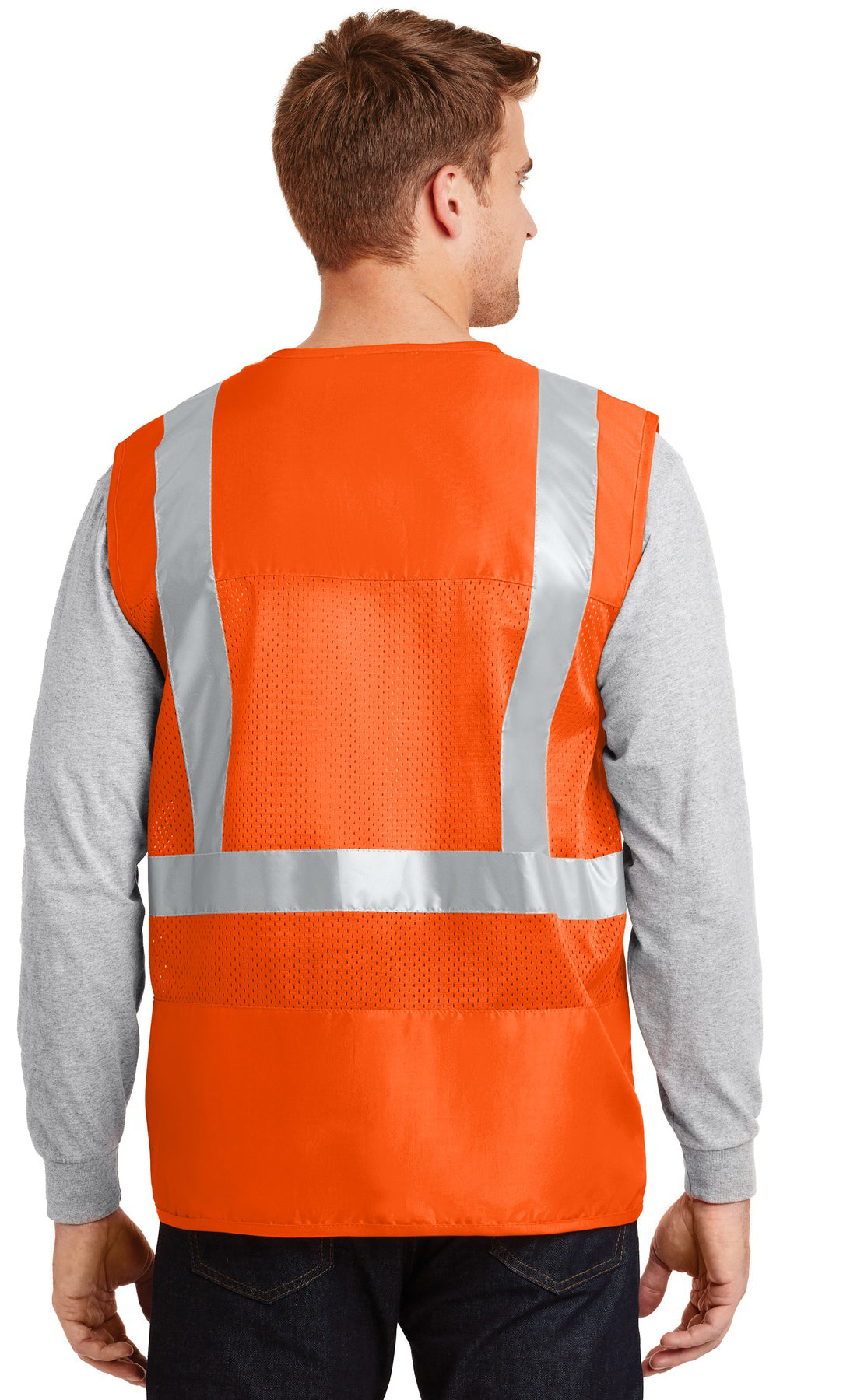 City of Norman - Code Compliance - CornerStone - ANSI 107 Class 2 Mesh Back Safety Vest. CSV405