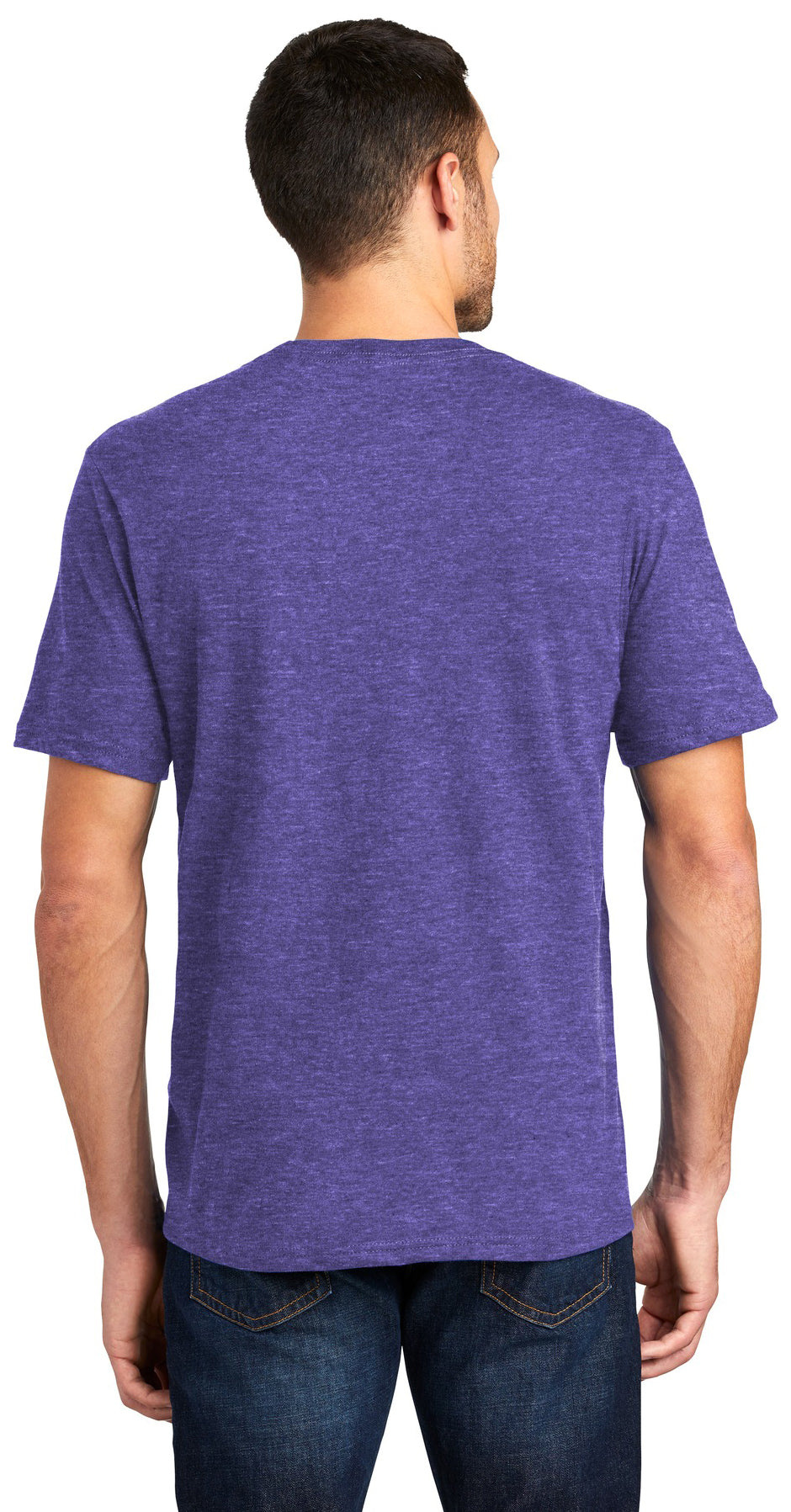 CKLC - District Very Important Tee. DT6000 - Heathered Purple
