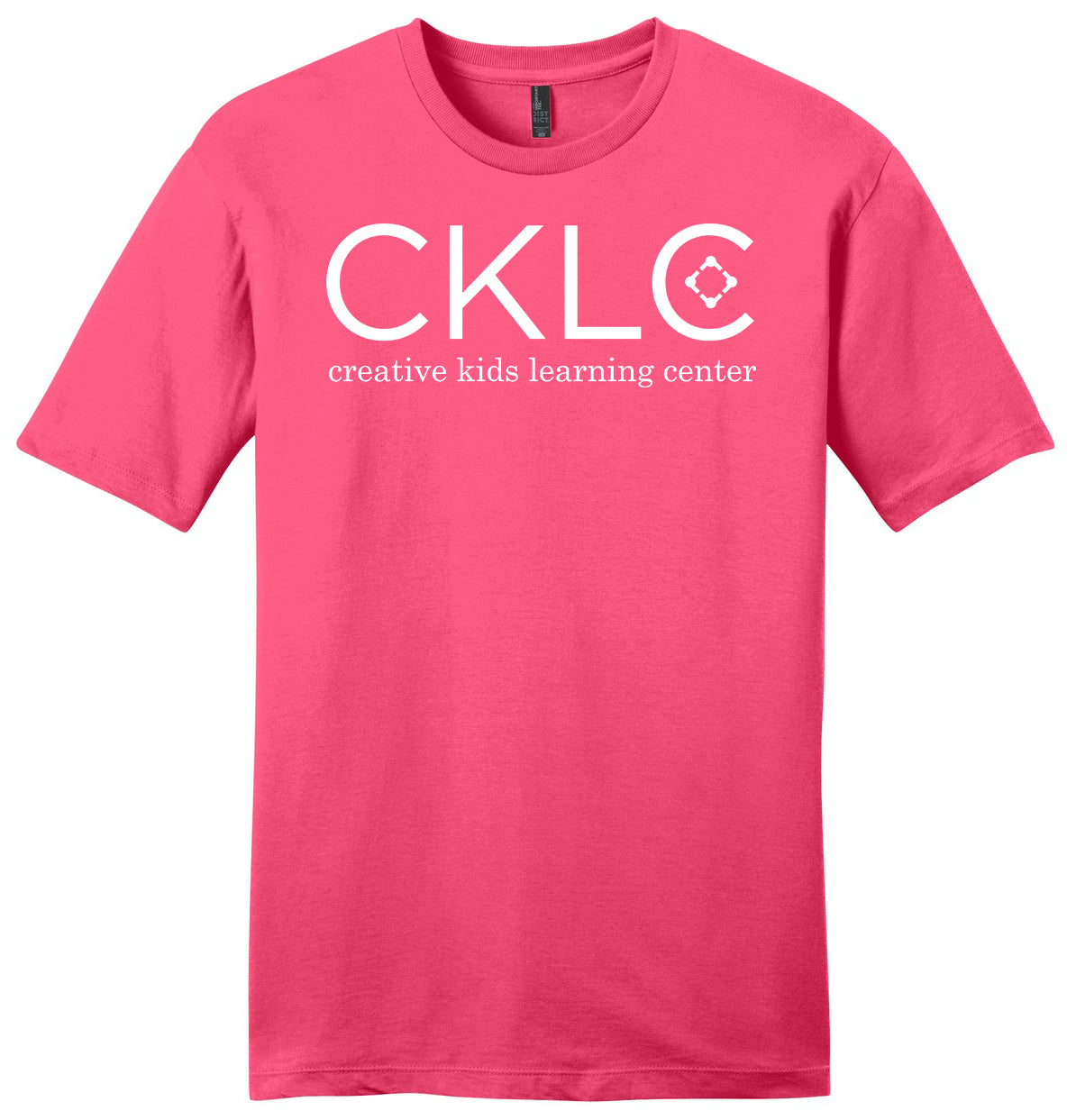CKLC - District Very Important Tee. DT6000 - Neon Pink