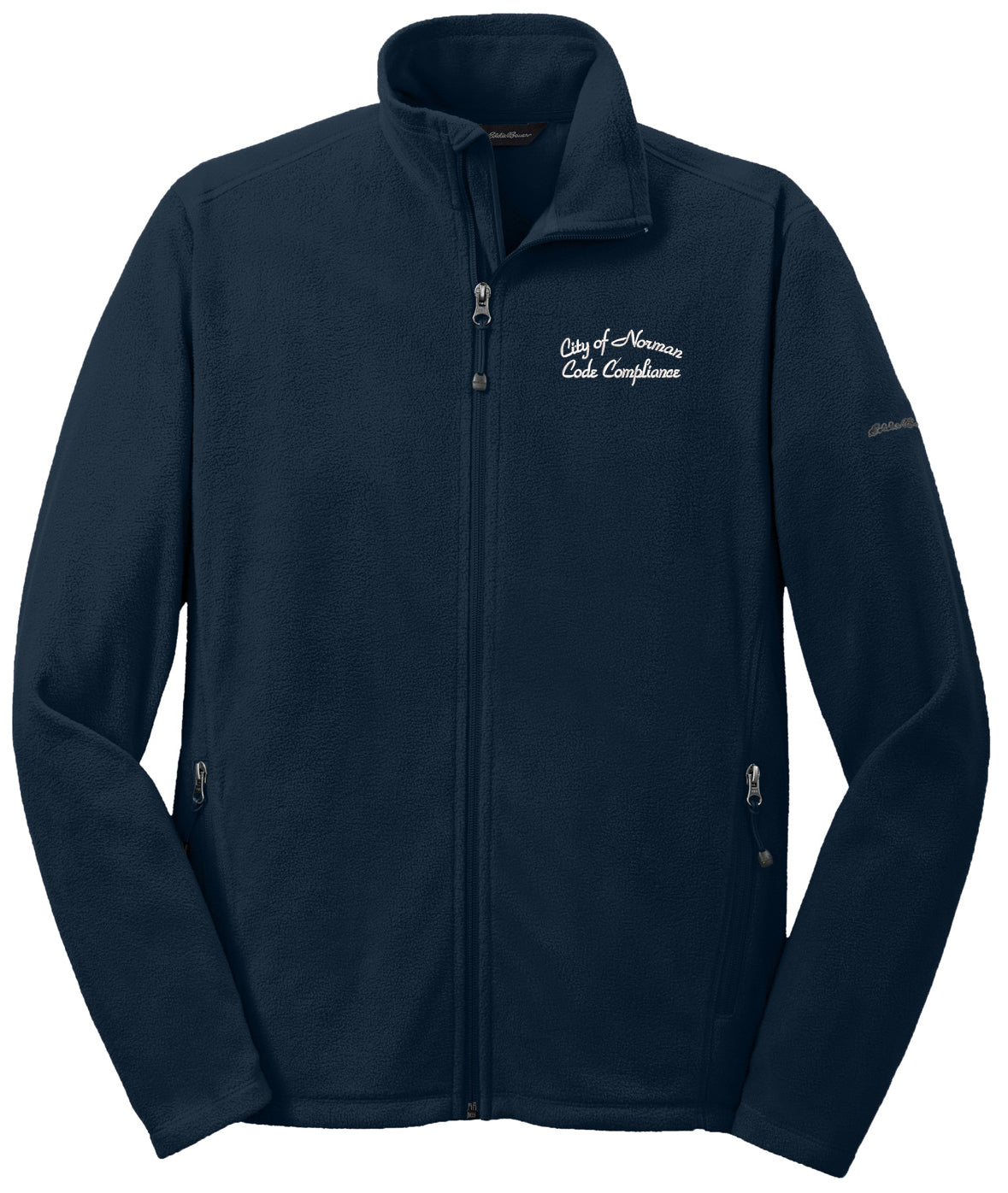 City of Norman - Code Compliance - Eddie Bauer Full-Zip Microfleece Jacket. EB224