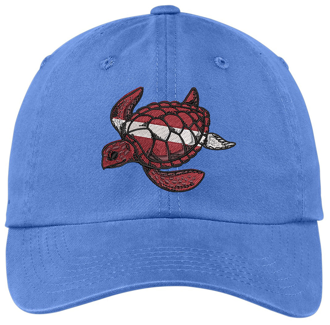 Horizons Unlimited - Port Authority Garment-Washed Cap - Sea Turtle - PWU