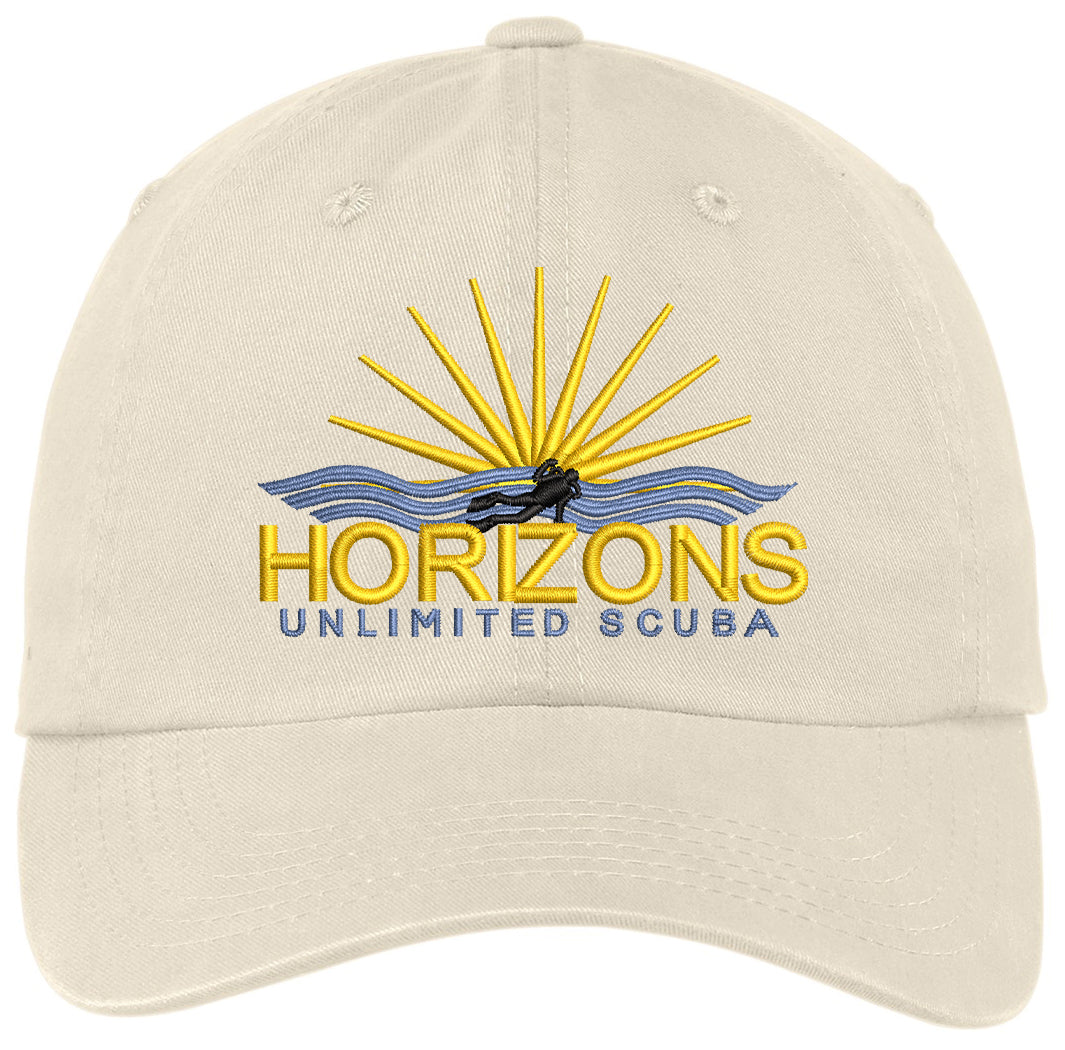 Horizons Unlimited - Port Authority Garment-Washed Cap - Logo - PWU