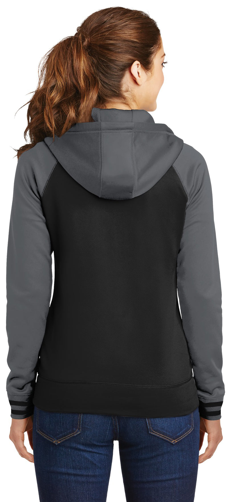 Yeoman Bodyguard (Camp Follower) - Sport-Tek Women's Sport-Wick Varsity Fleece Full-Zip Hooded Jacket. LST236