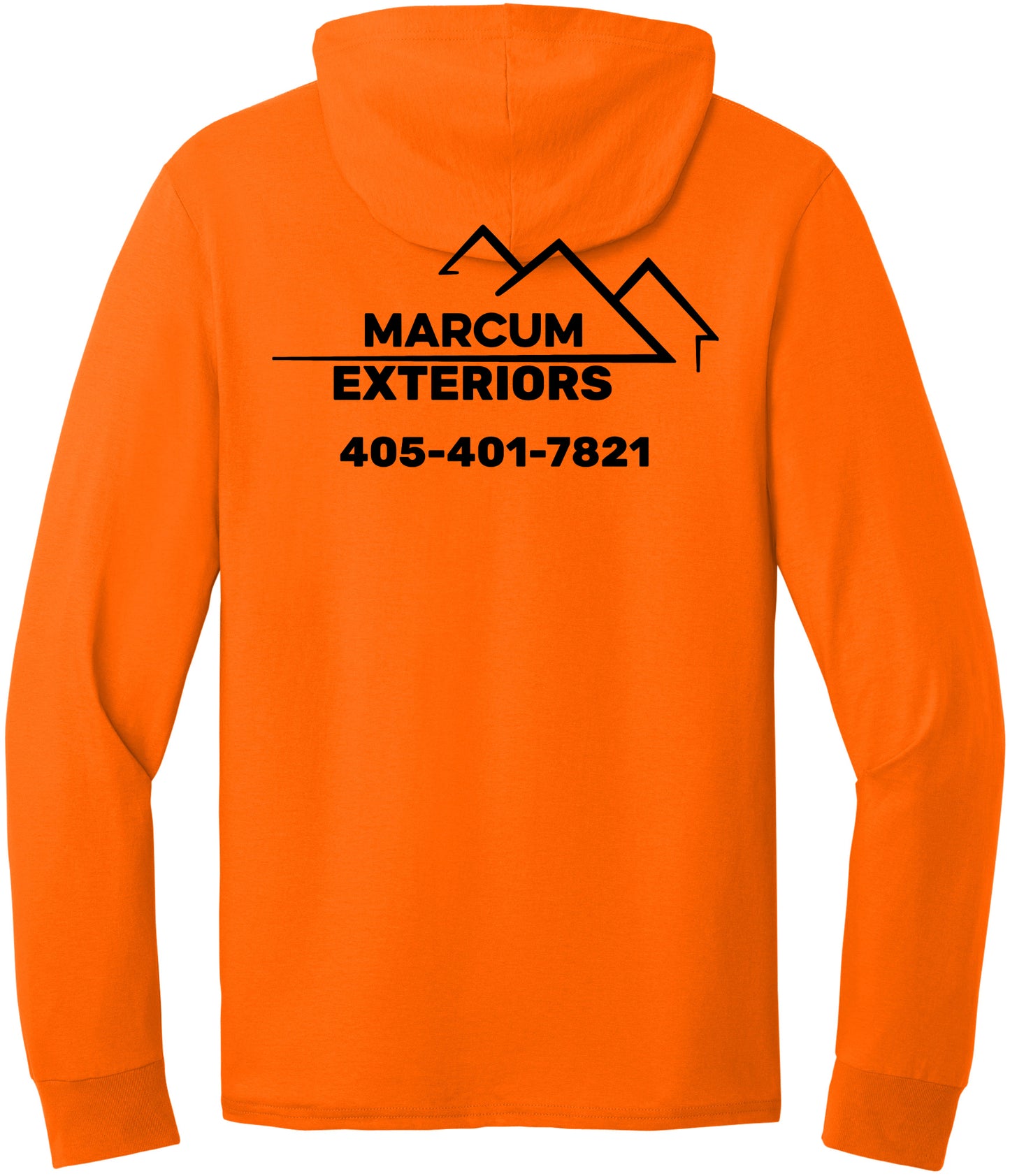 Marcum Exteriors - Jerzees Classics™ Unisex Cotton Long Sleeve Hooded T-Shirt - 363LH