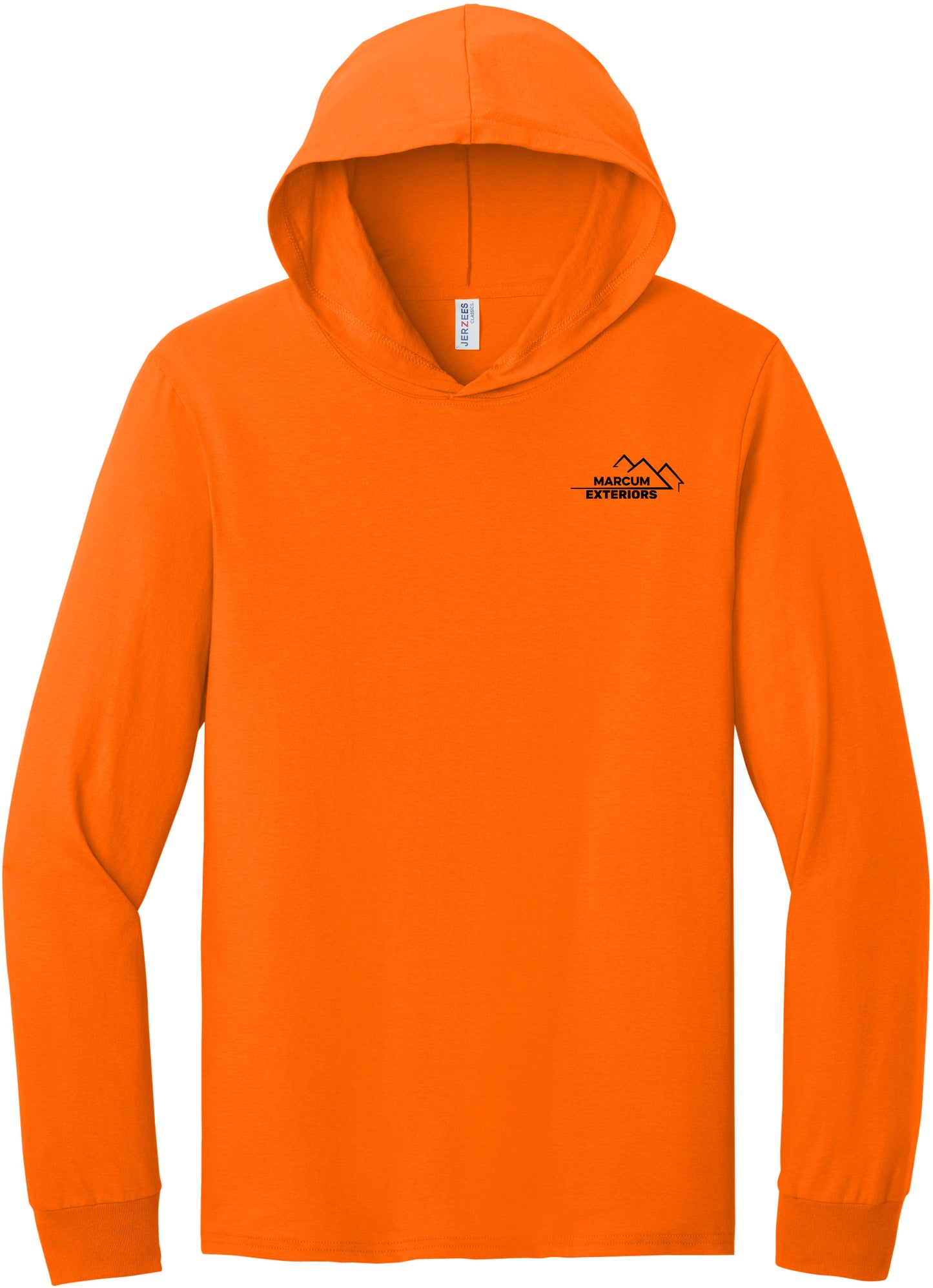 Marcum Exteriors - Jerzees Classics™ Unisex Cotton Long Sleeve Hooded T-Shirt - 363LH