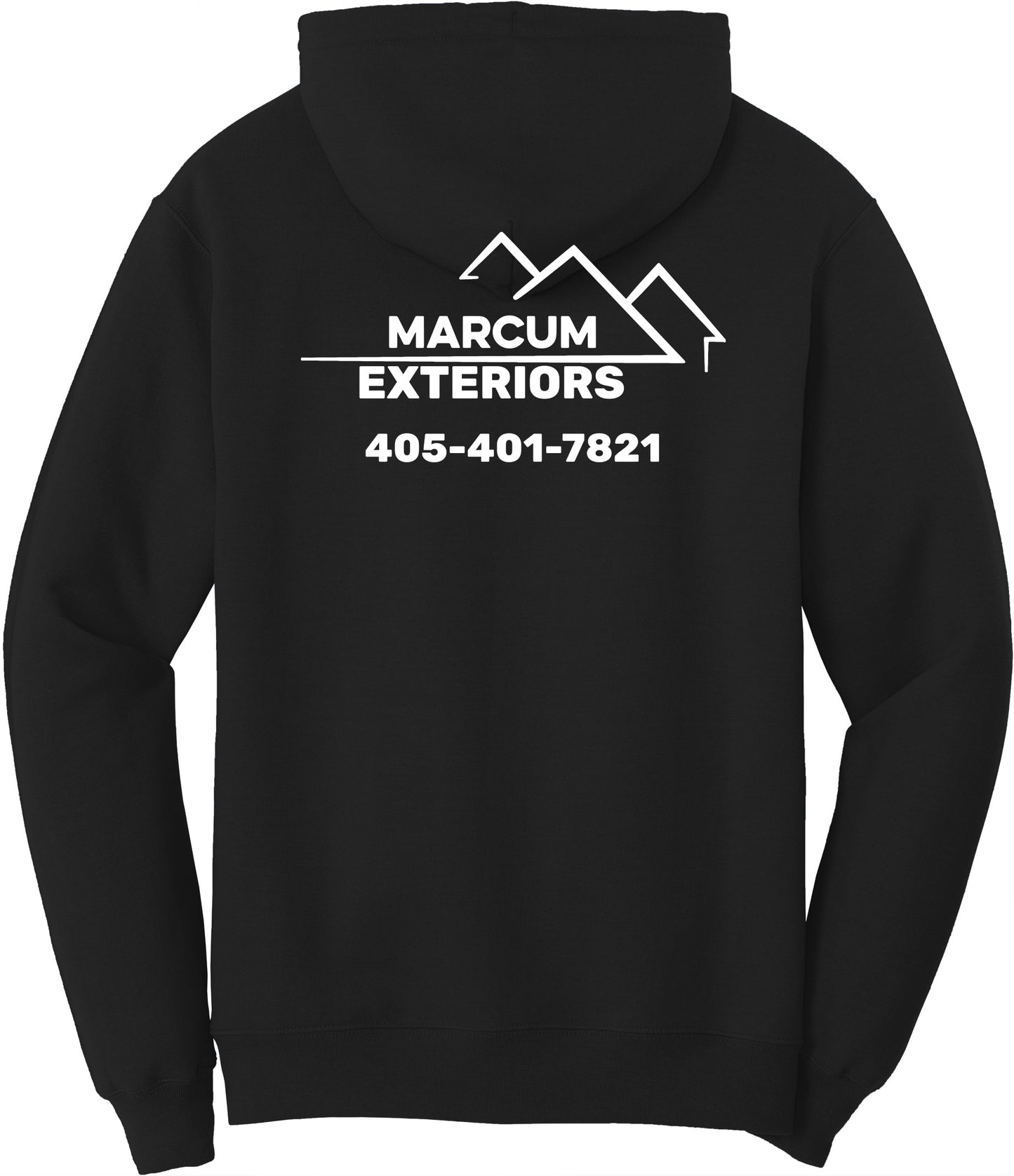 Marcum Exteriors - Port & Company® Core Fleece Pullover Hooded Sweatshirt - PC78H