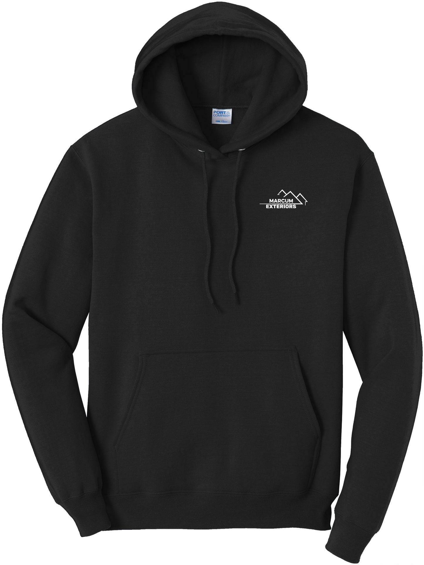 Marcum Exteriors - Port & Company® Core Fleece Pullover Hooded Sweatshirt - PC78H