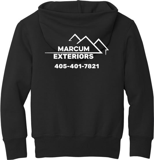 Marcum Exteriors - Port & Company® Youth Core Fleece Pullover Hooded Sweatshirt - PC90YH