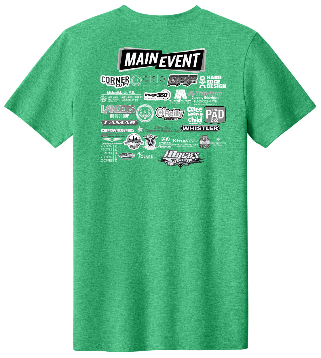 Norman North Band - Honks and Horns - Gildan Softstyle® V-Neck T-Shirt. 64V00