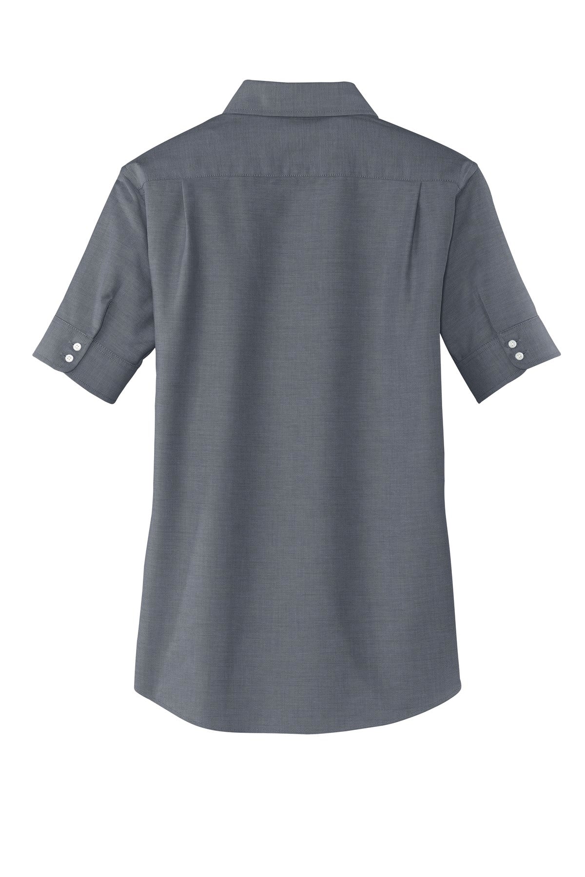 OCEA - Left Chest Logo - Port Authority® Women's Short Sleeve SuperPro Oxford Shirt. L659