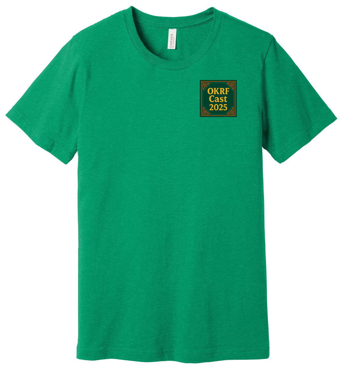 OKRF 2025 Commemorative Cast - BELLA+CANVAS ® Unisex Heather CVC Short Sleeve Tee. BC3001CVC