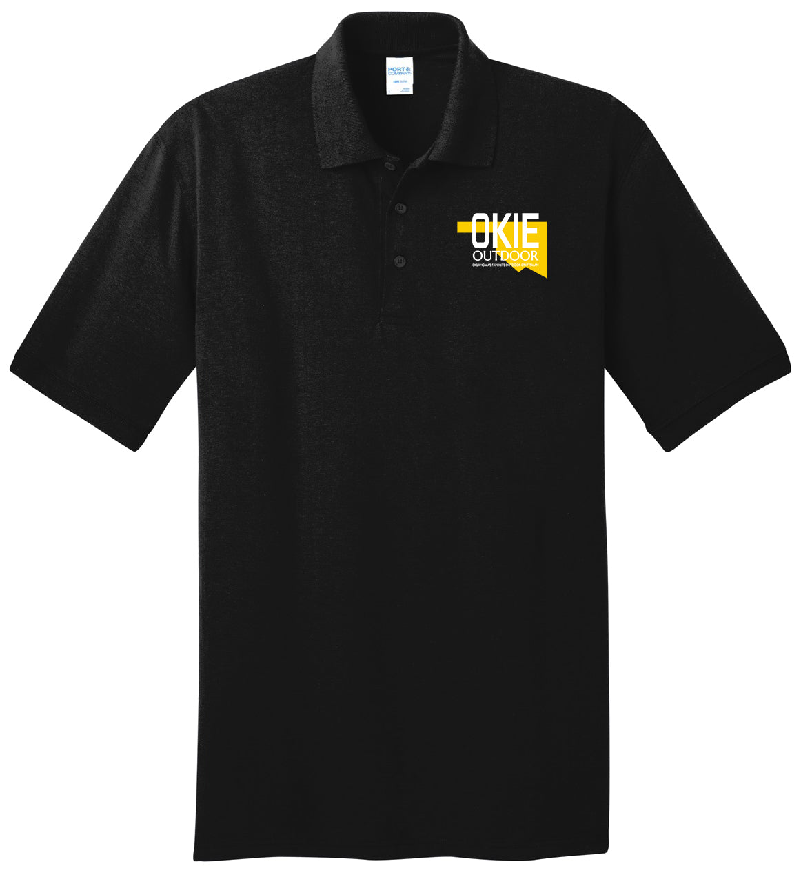 Okie Outdoor - Port & Company Core Blend Jersey Knit Polo. KP55