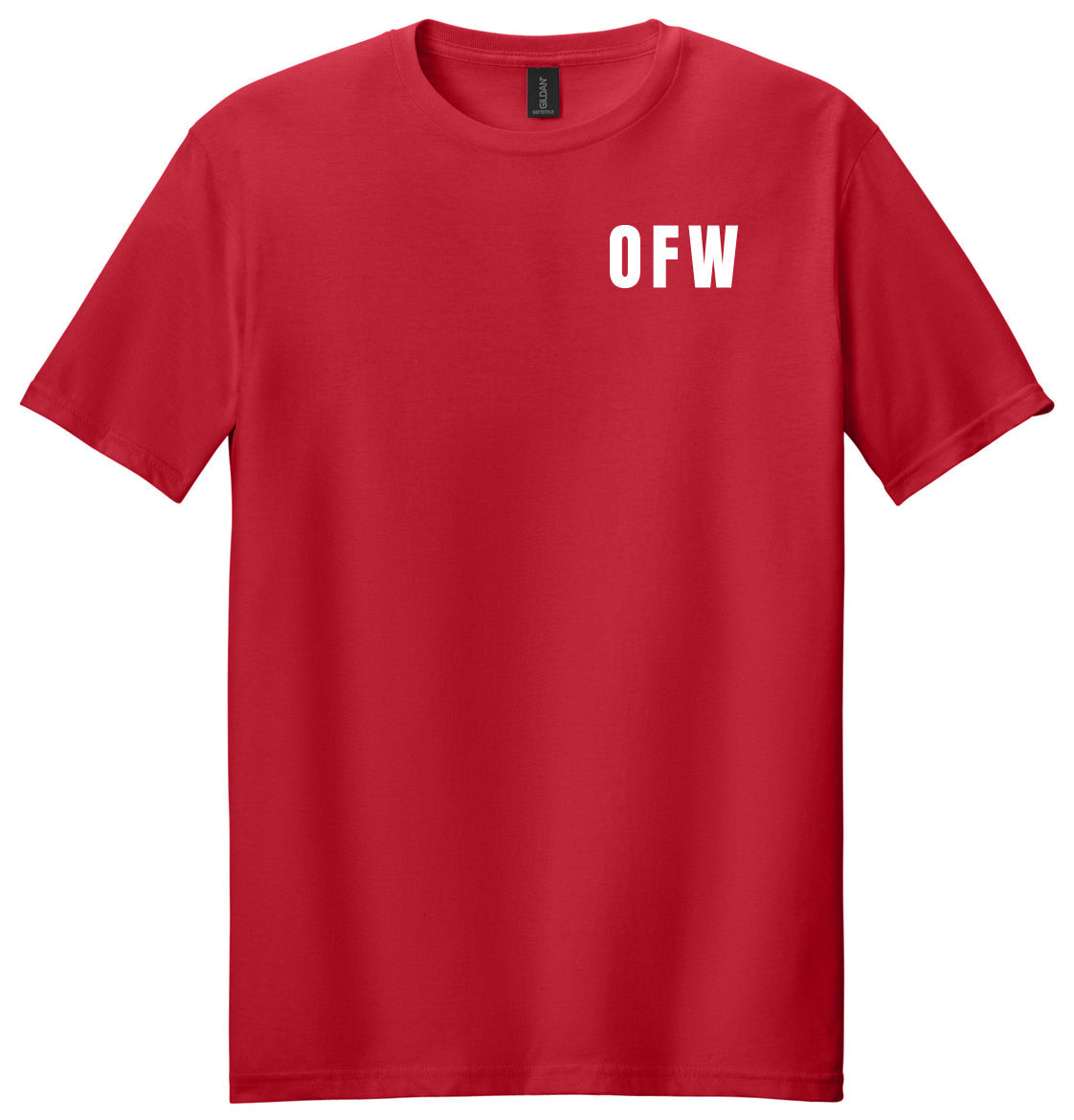 Oklahoma Fleet Wash Services - Left Chest and Full Back - Gildan Softstyle® T-Shirt. 64000