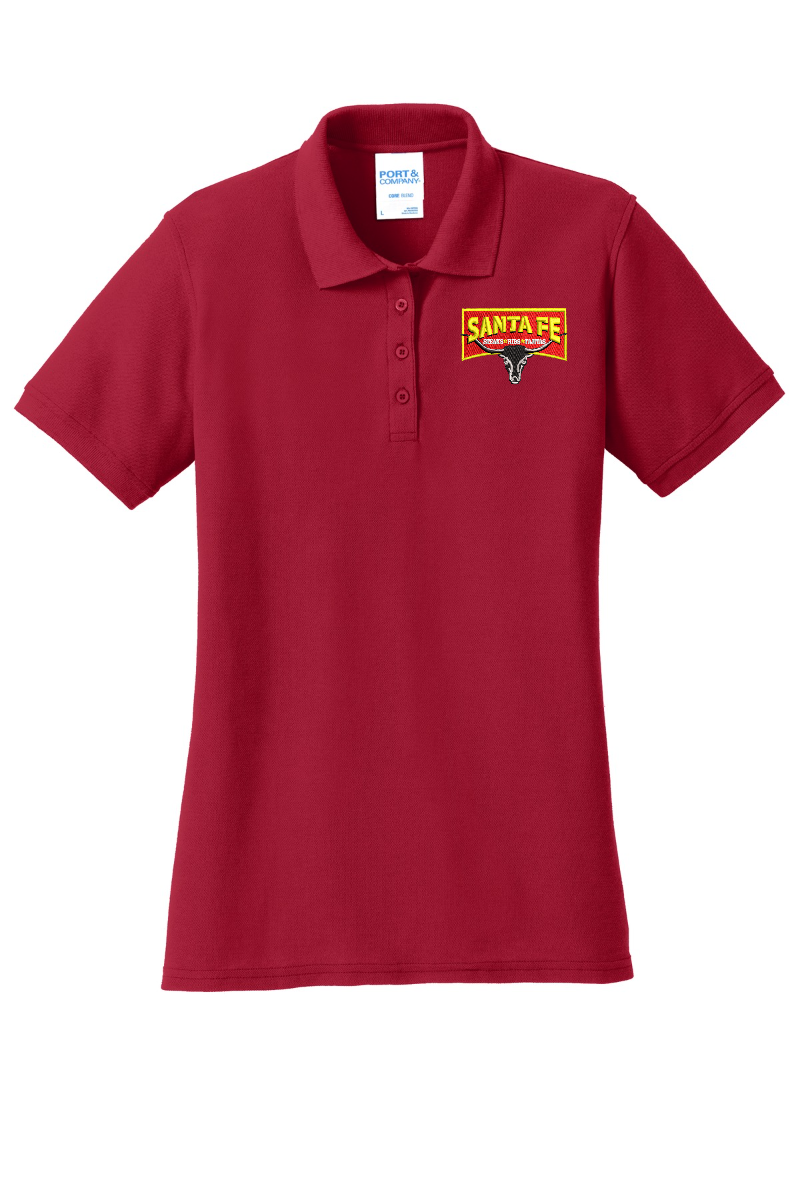 Santa Fe Women's Core Blend Pique Polo LKP155
