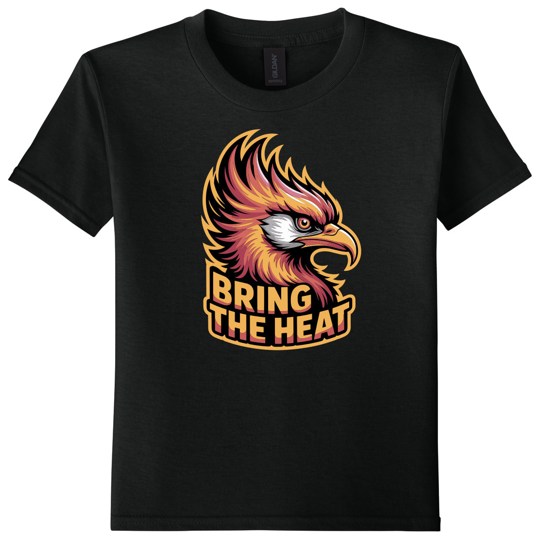Red Dirt Firebirds - Bring the Heat - Gildan Youth Softstyle® T-Shirt 64000B