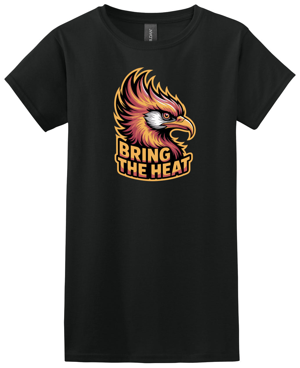 Red Dirt Firebirds - Bring the Heat - Gildan Softstyle® Women's T-Shirt. 64000L