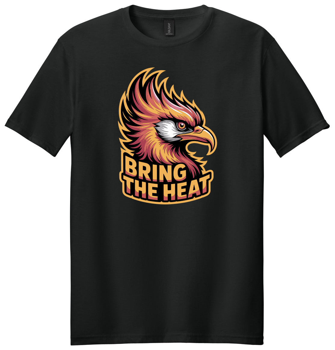 Red Dirt Firebirds - Bring the Heat - Gildan Softstyle® T-Shirt. 64000