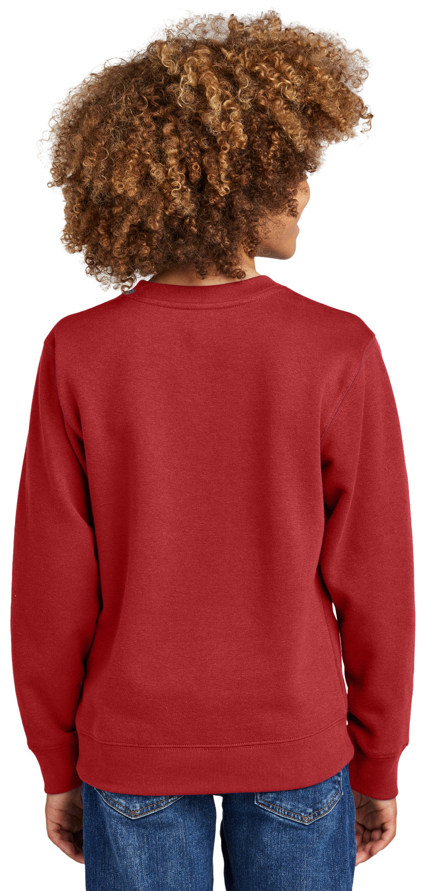 Red Dirt Firebirds - Logo LC - District® Youth V.I.T. Fleece Crew DT6104Y