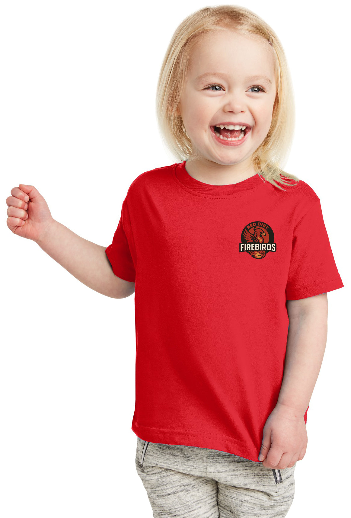 Red Dirt Firebirds - Logo LC - Gildan Youth Softstyle® T-Shirt 64000B