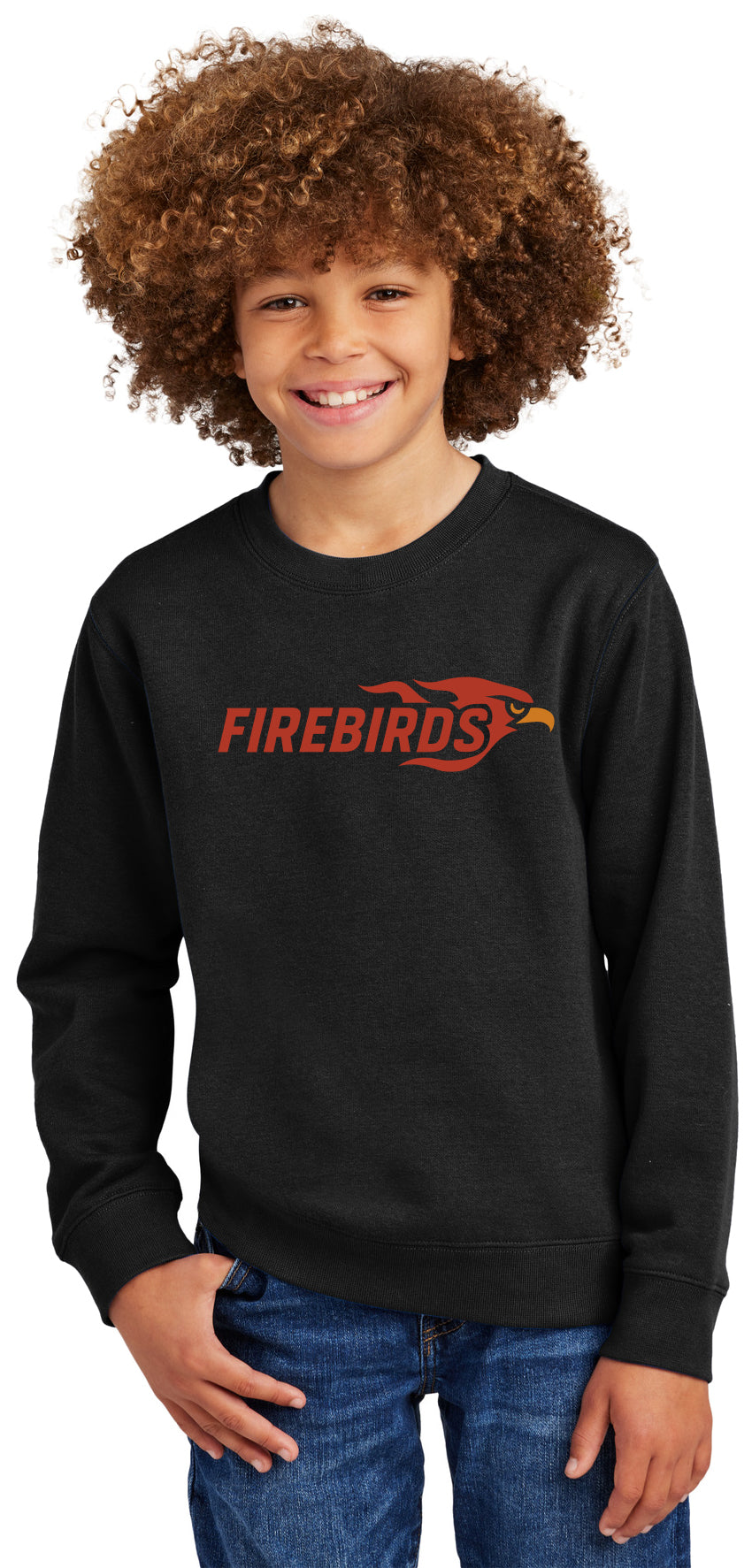 Red Dirt Firebirds - Speedmark - District® V.I.T.Fleece Crew DT6104