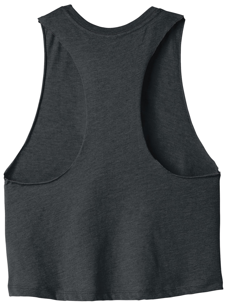 Red Griffin - BELLA+CANVAS Women's Racerback Cropped Tank. BC6682