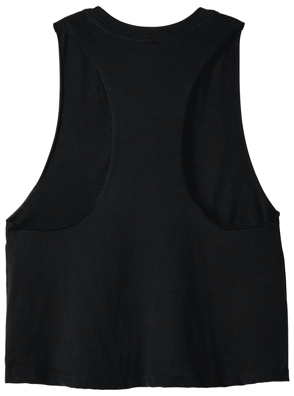 Red Griffin - BELLA+CANVAS Women's Racerback Cropped Tank. BC6682