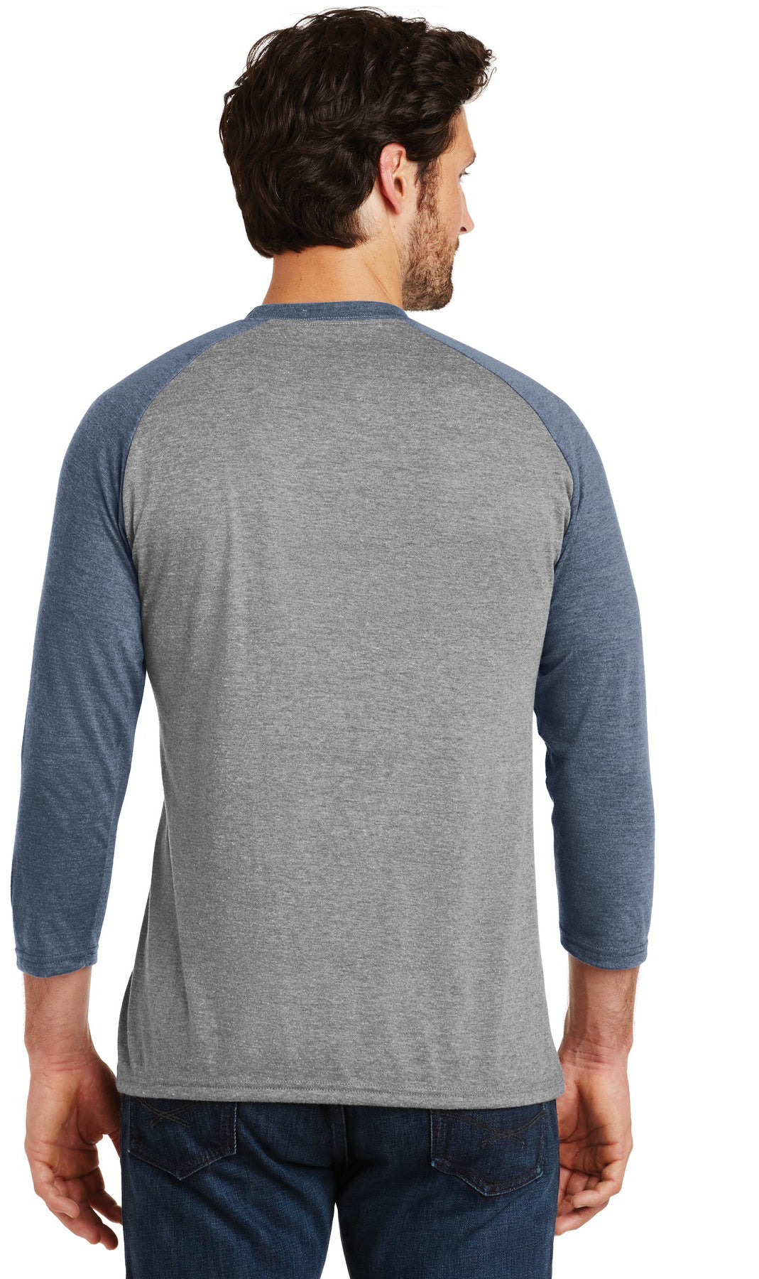 Red Griffin - District Perfect Tri 3/4-Sleeve Raglan. DM136