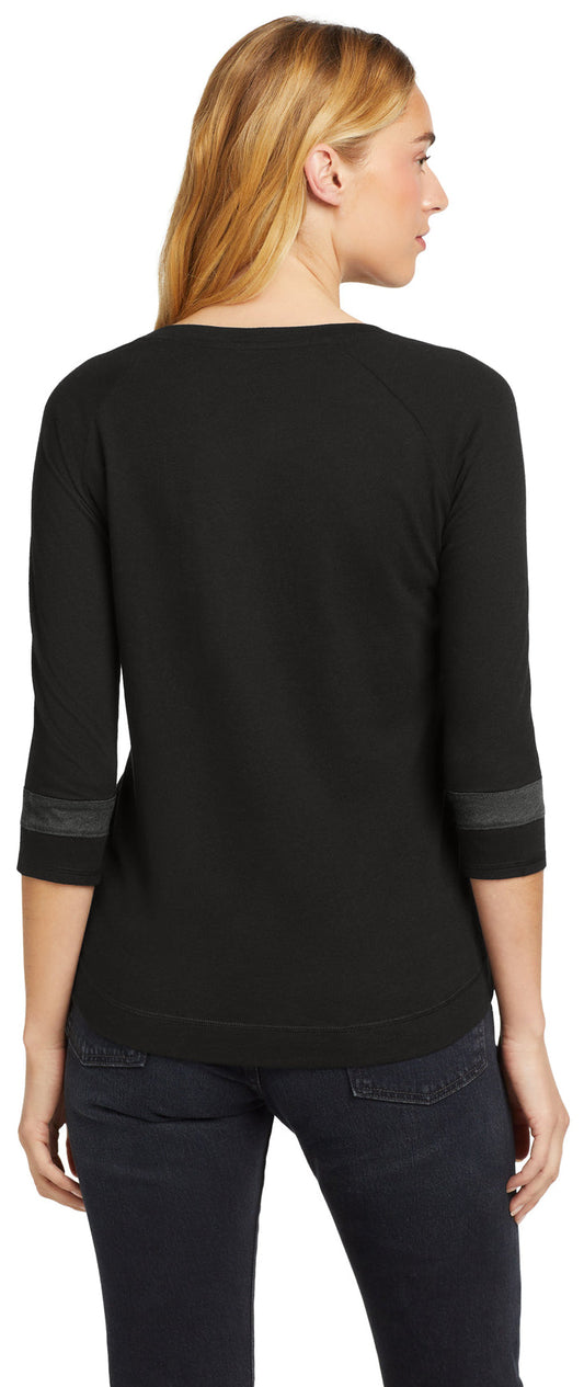 Red Griffin - New Era  Women's Tri-Blend 3/4-Sleeve Tee LNEA136