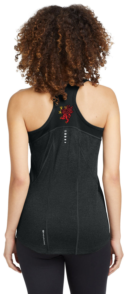 Red Griffin - OGIO Women's Racerback Pulse Tank. LOE322