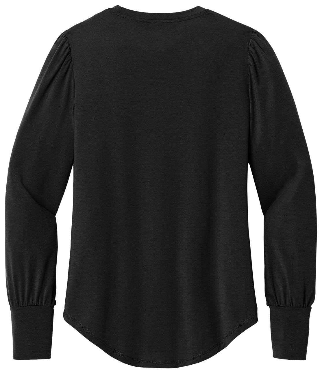 Red Griffin - Mercer+Mettle Women's Stretch Jersey Long Sleeve Blouson Top MM1019
