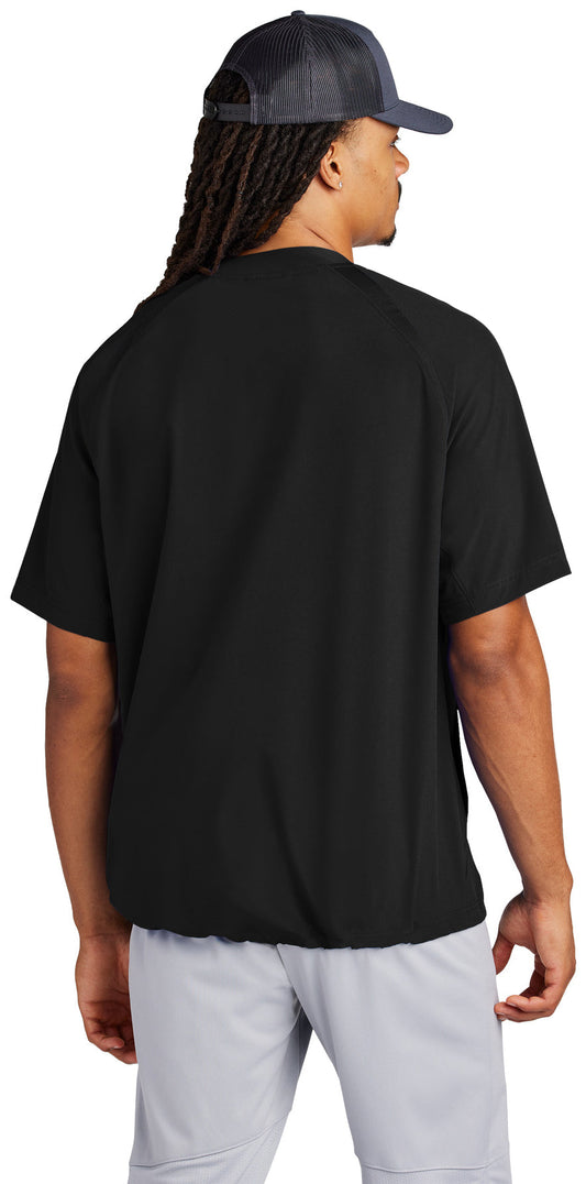 Stealth Baseball - Embroidered Left Chest - Sport-Tek® Repeat 1/2-Zip Short Sleeve Jacket JST489