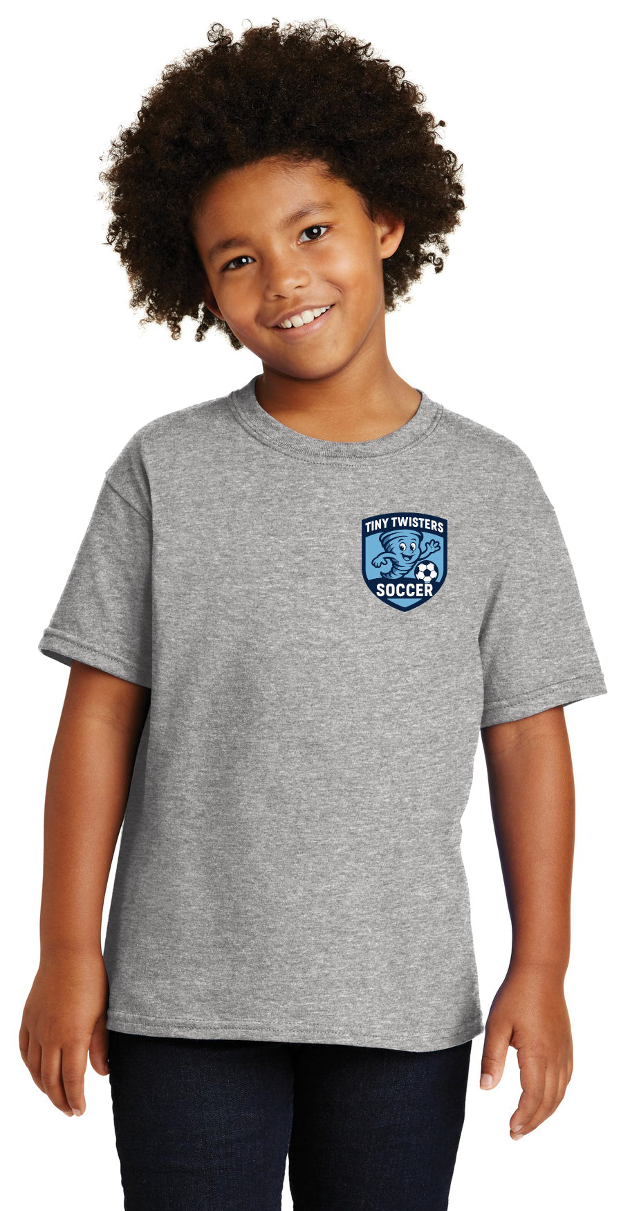 Tiny Twisters Soccer - Logo - Gildan® - Youth Heavy Cotton 100% Cott