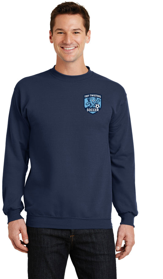 Tiny Twisters Soccer - Logo - Port & Company® - Core Fleece Crewneck S
