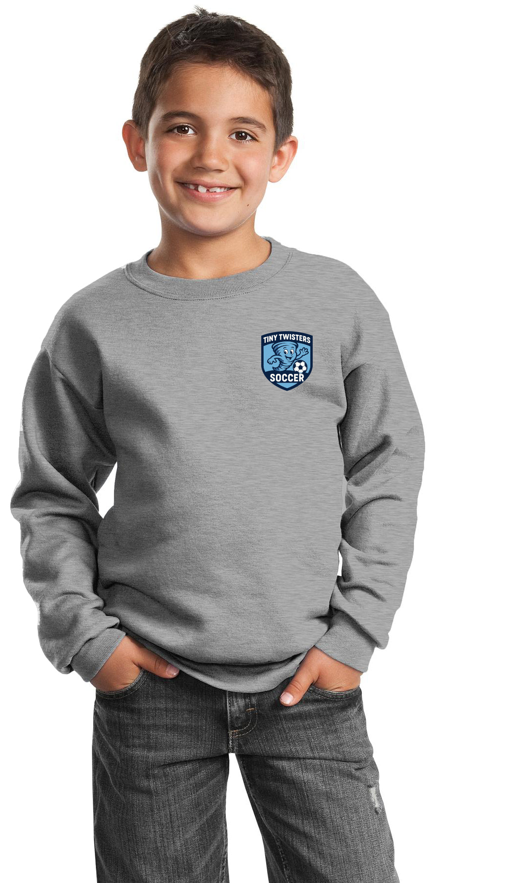 Tiny Twisters Soccer - Logo - Port & Company® Essential Fleece Pullove