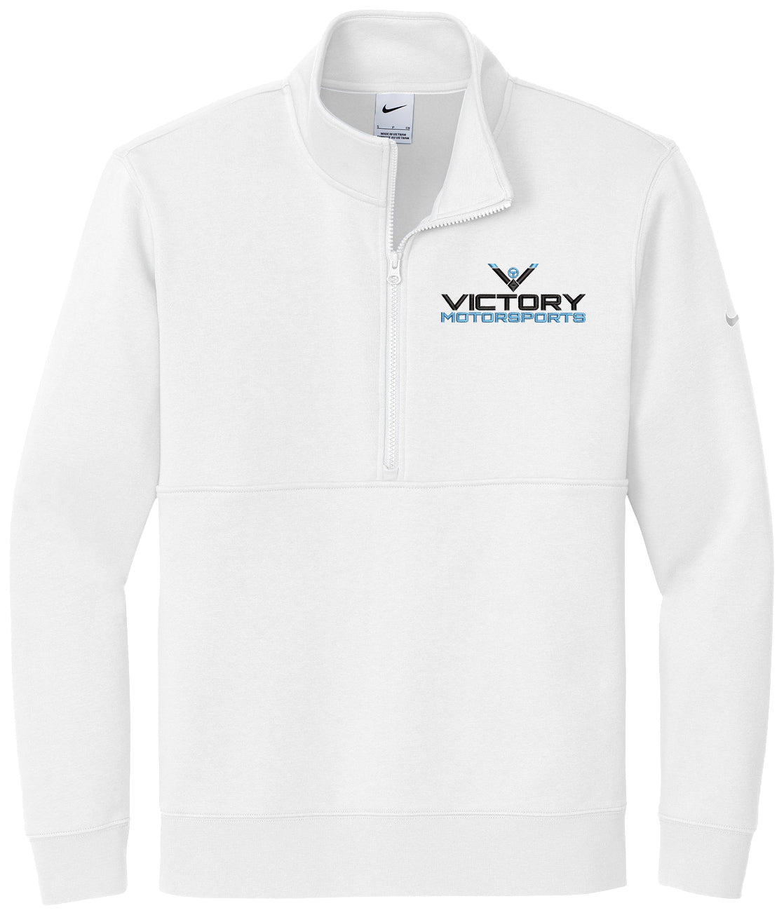 Victory Motor Sports - Nike Club Fleece Sleeve Swoosh 1/2-Zip NKDX6718