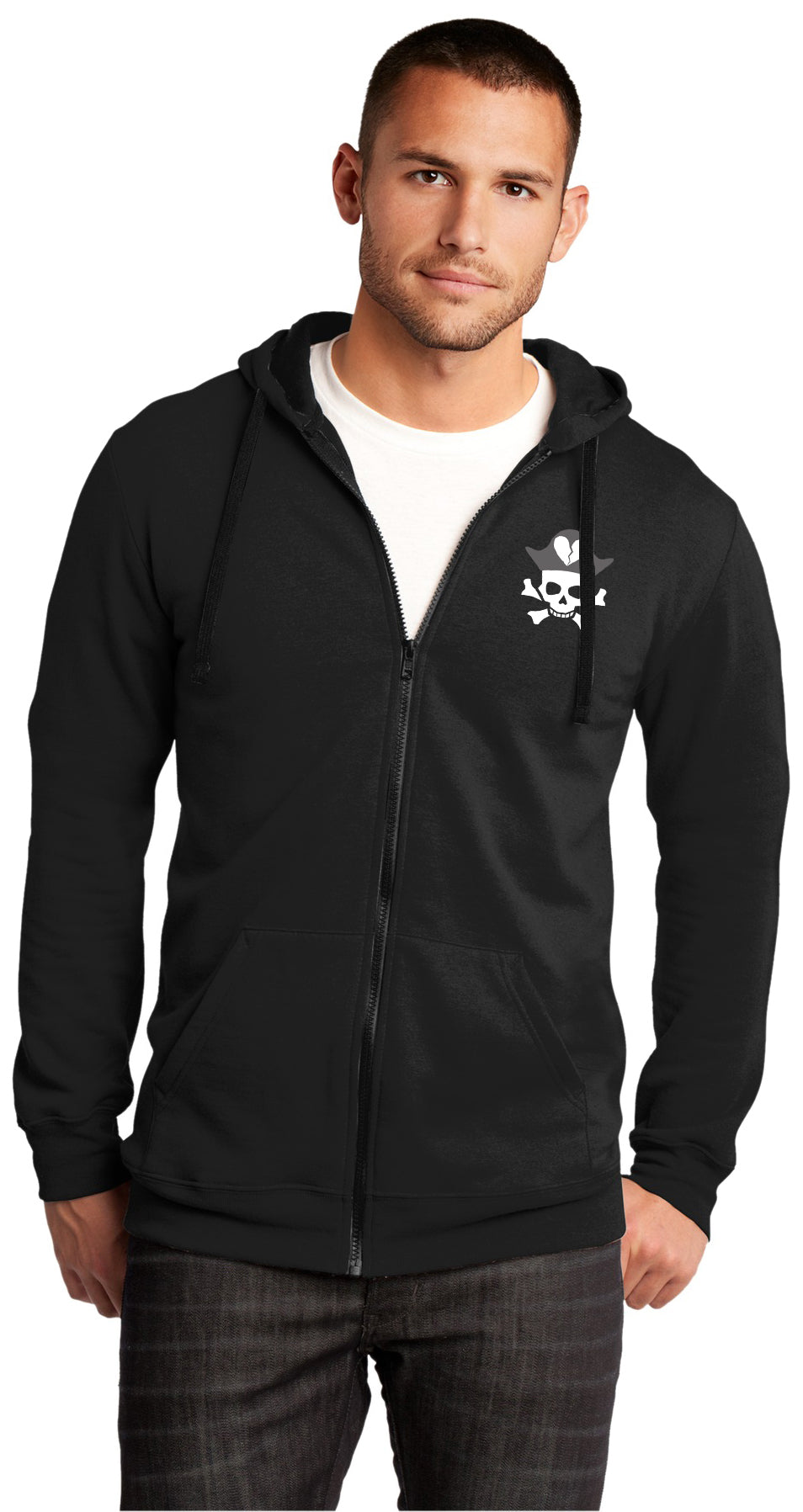 Spice Boys - District The Concert Fleece Full-Zip Hoodie. DT800