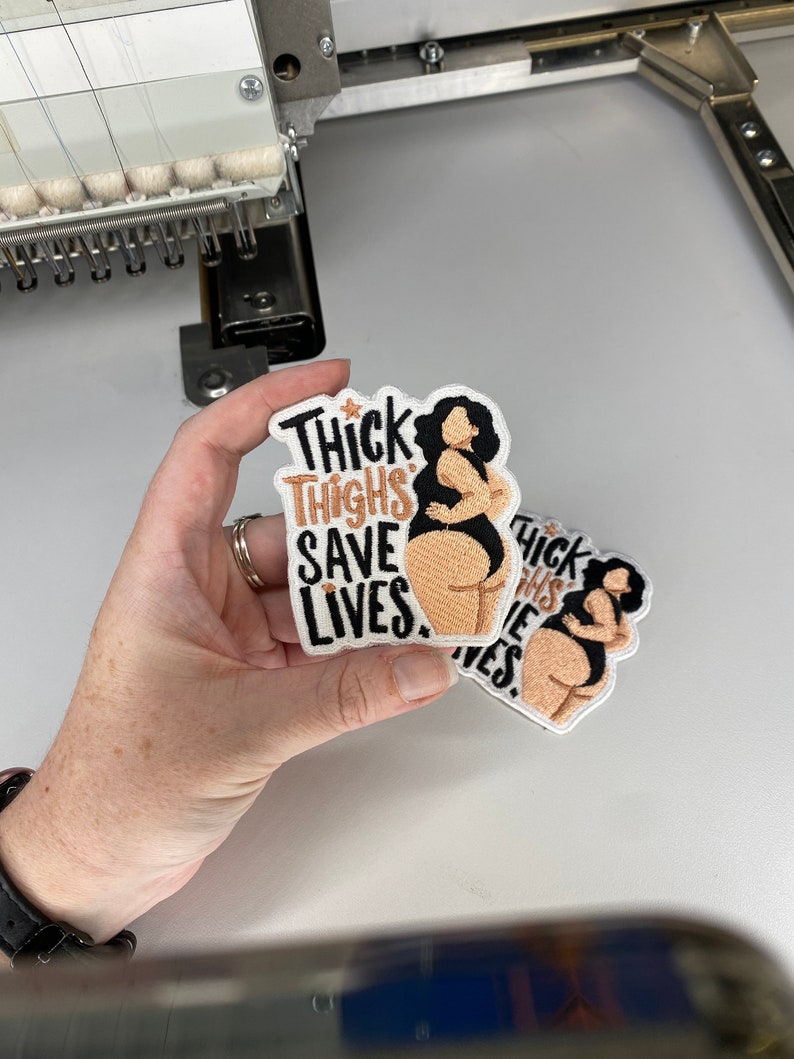 Thick Thighs Save Lives Patch
