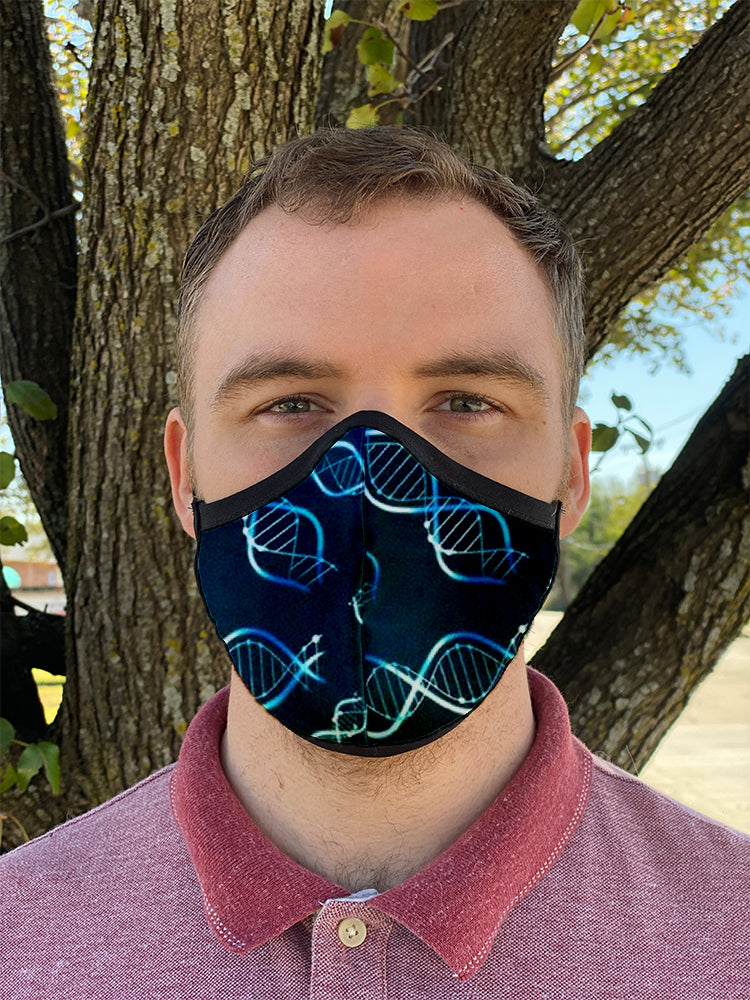 Four Layer Fully Wired Protective Cloth Face Mask - Made in USA - Life Science, Adult