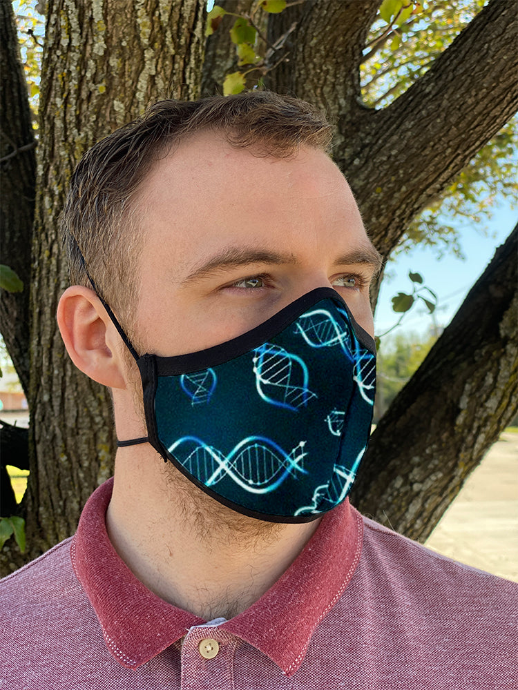 Four Layer Fully Wired Protective Cloth Face Mask - Made in USA - Life Science, Adult